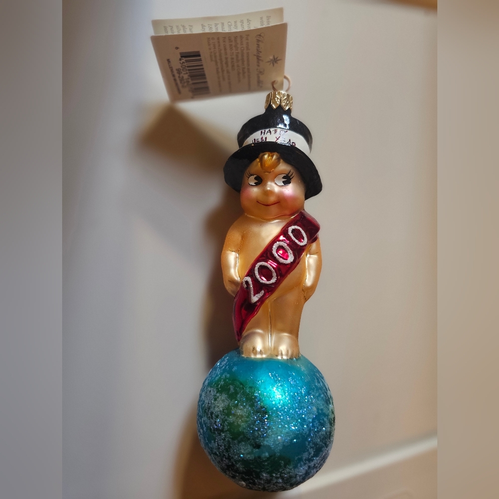 Christopher Radko Christmas Ornament Millennium Munchkin